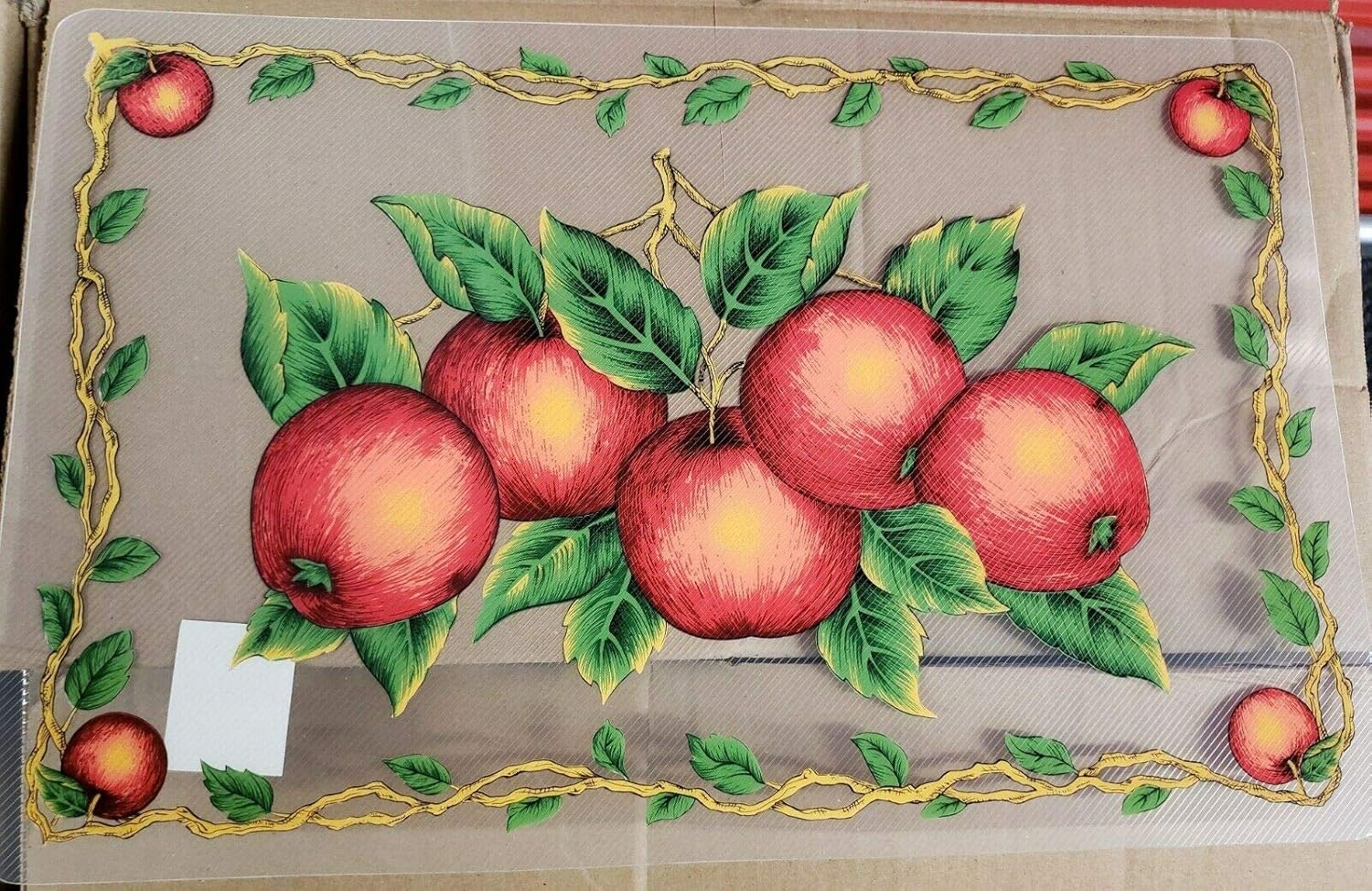 THE RAISE Placemats, Set of 4 Kitchen SEMIClear Hard