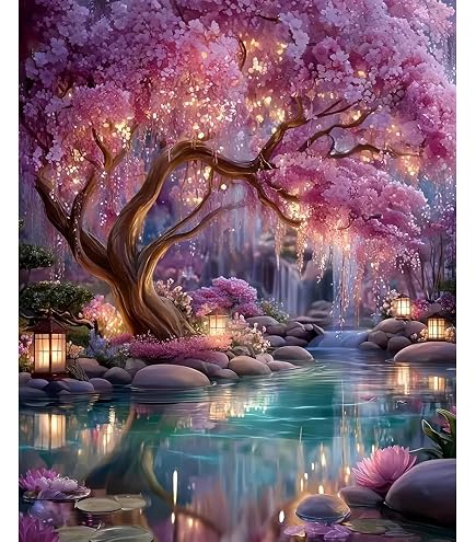 Kit De Pintura Por Números De Buda Con Flores De Loto, Lienzo 40x50 Cm, Incluye Pinceles Y Acrílicos, Sin Marco