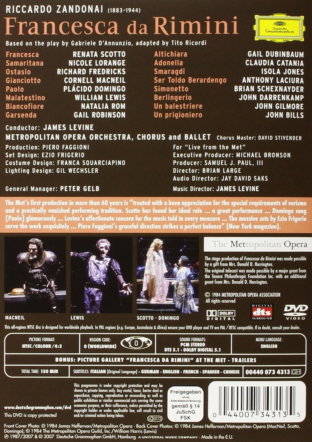 Zandonai Francesca Da Rimini Metropolitan Opera Renata Scotto Dvd 07 Amazon Co Uk Domingo Scotto Mooc Levine Zandonai Dvd Blu Ray Zandonai Francesca Da Rimini Metropolitan Opera Renata Scotto Dvd 07 Amazon Co Uk Domingo Scotto Mooc Levine Zandonai Dvd Blu Ray