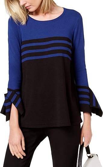 alfani colorblock sweater