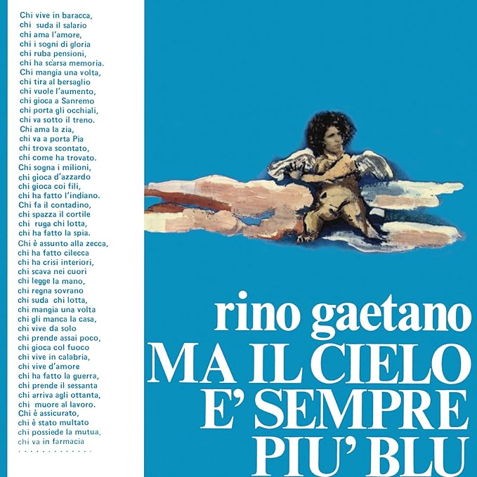 Canzone Il Cielo è Sempre Più Blu