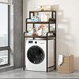 Amazon.com: Abao panda 3-Tier Bathroom Room Shelf Washing Machine ...