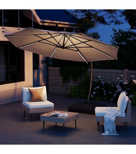belham living marquee wicker pedestal patio umbrella side table Sonoma Goods For Life Benton Wicker Umbrella Side Table