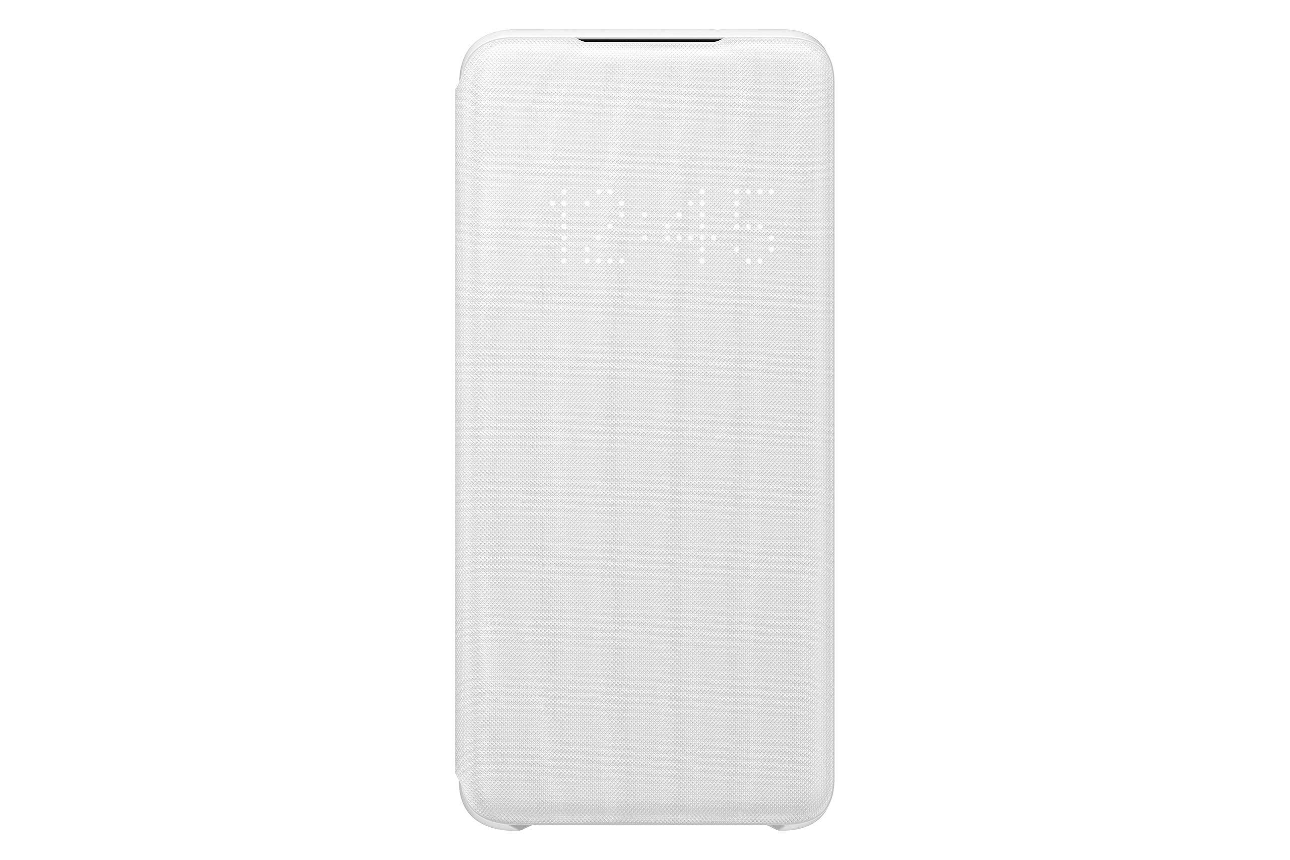 Samsung Original Galaxy S20 | S20 5G LED View Cover/Mobile Phone Case - White