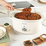Salter Retro 6.5L Slow Cooker EK6250CRM 3 Heat Settings Keep Warm view 6