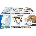 Fancy Feast Seafood Supper Wet Cat Food, Pate Variety Pack 3 Flavours - 85 g Can (12 Pack)