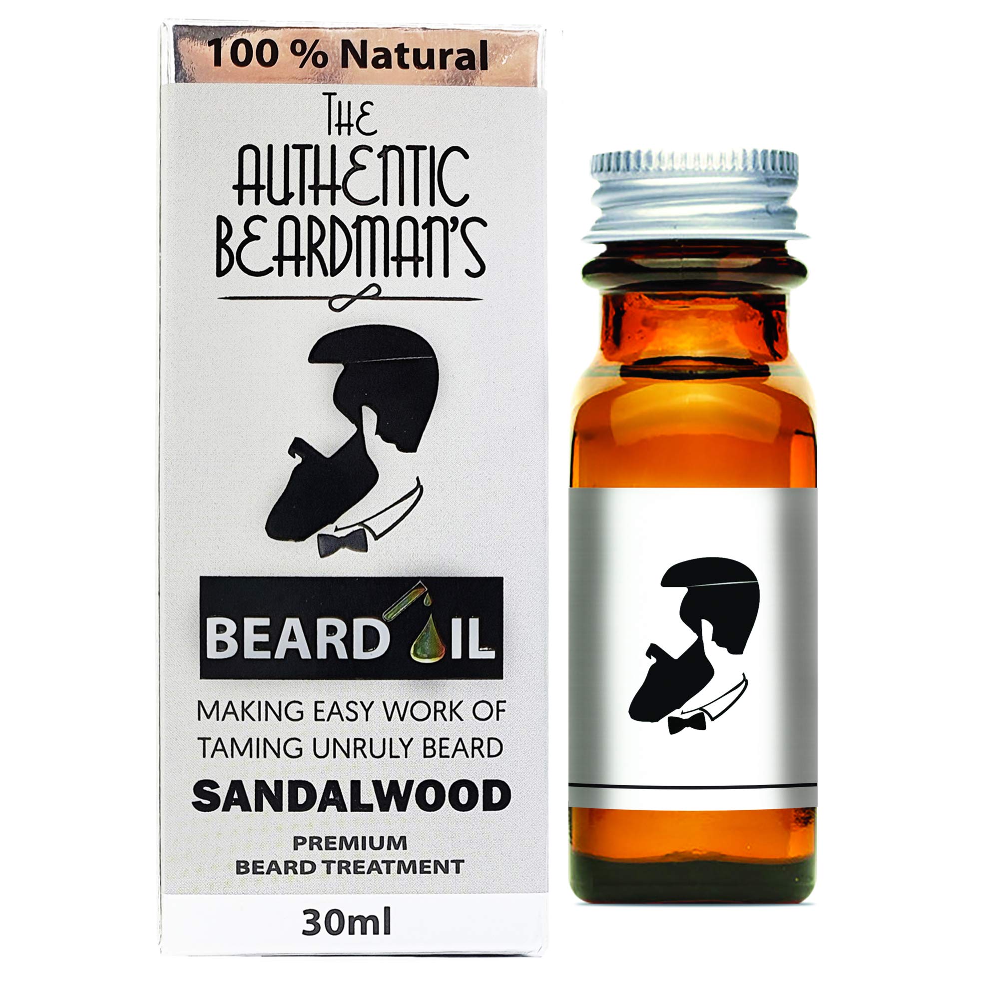 The Authentic Beardman's Signature Beard Oils (Sandalwood)