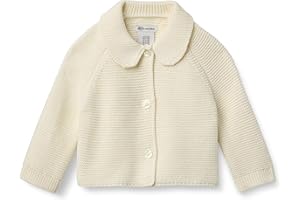 Amazon Essentials x Sofia Grainge Unisex Toddlers and Babies' Peter Pan Collar Sweater Jacket