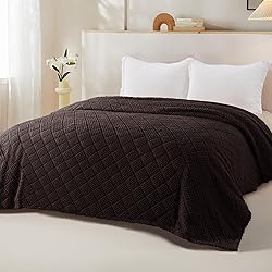 Whale Flotilla Fuzzy Fleece King Size Blanket for