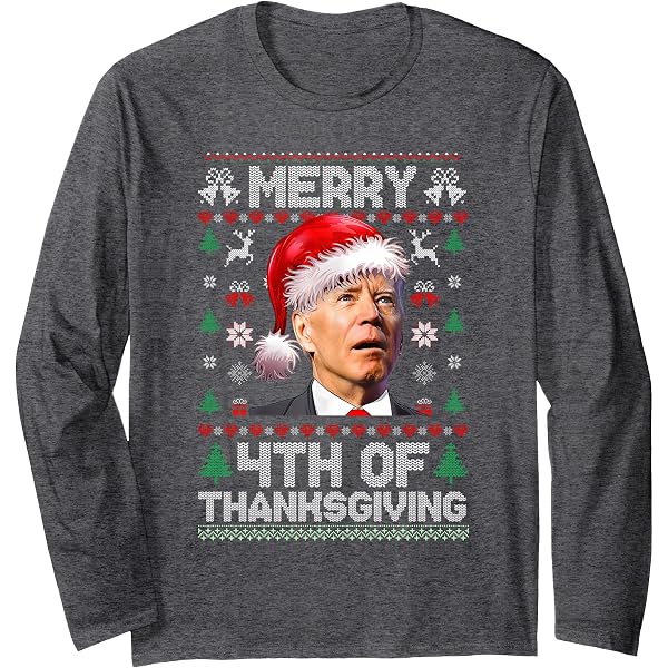 Merry End Of Quote Divertente Joe Biden Maglione Brutto di Natale Felpa Merry End Of Quote Divertente Joe Biden Maglione Brutto di Natale Felpa