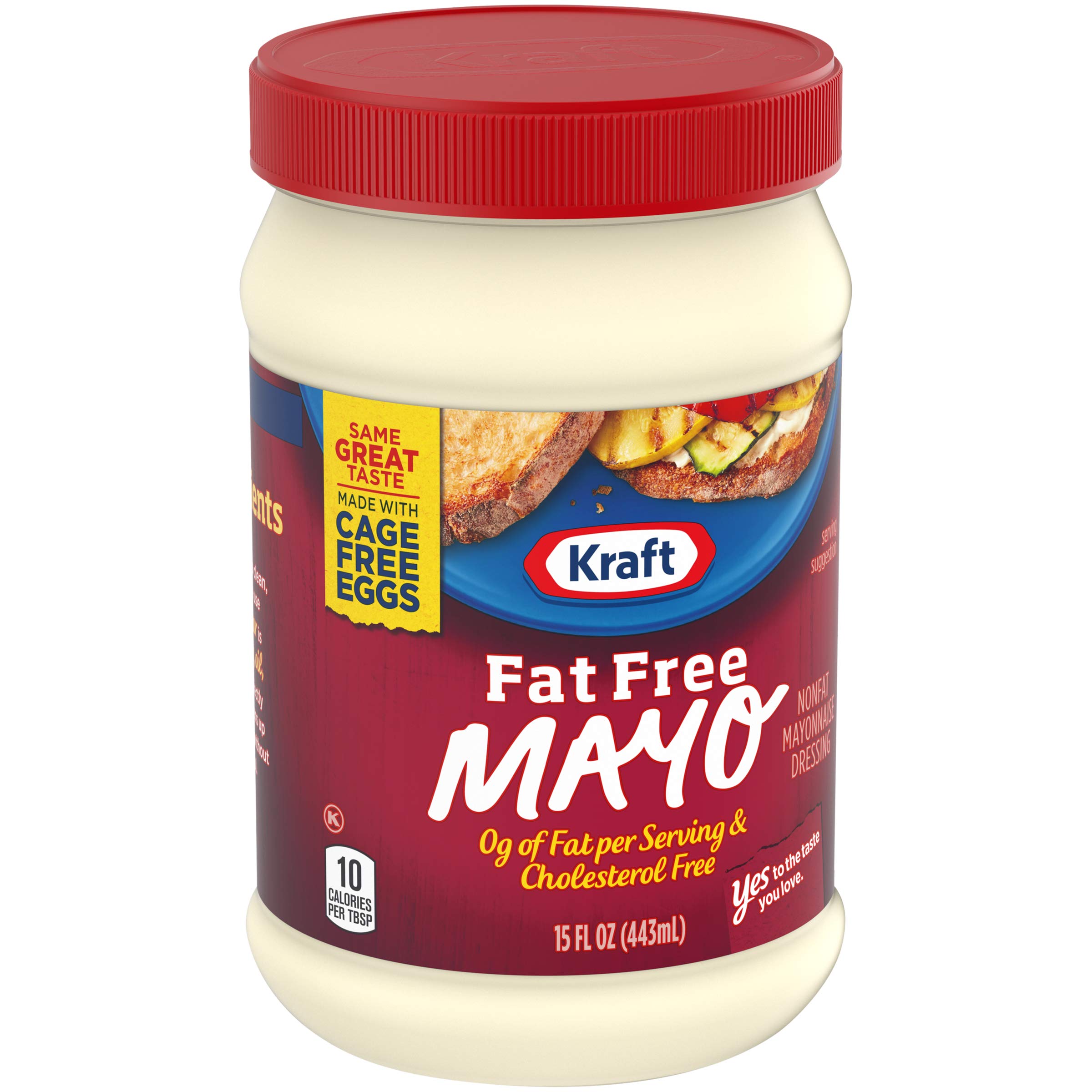 Kraft Mayo Fat Free Mayonnaise (15 Oz Jar) on Galleon Philippines