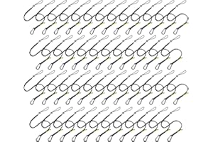 BearTOOLS Tool Lanyard with Single Carabiner and Adjustable Loop End, Standard Length, Maximum Weight Limit 8KG / 17.6lb, Aluminum Screw Lock Carabiner with Shock Cord Stopper (20)