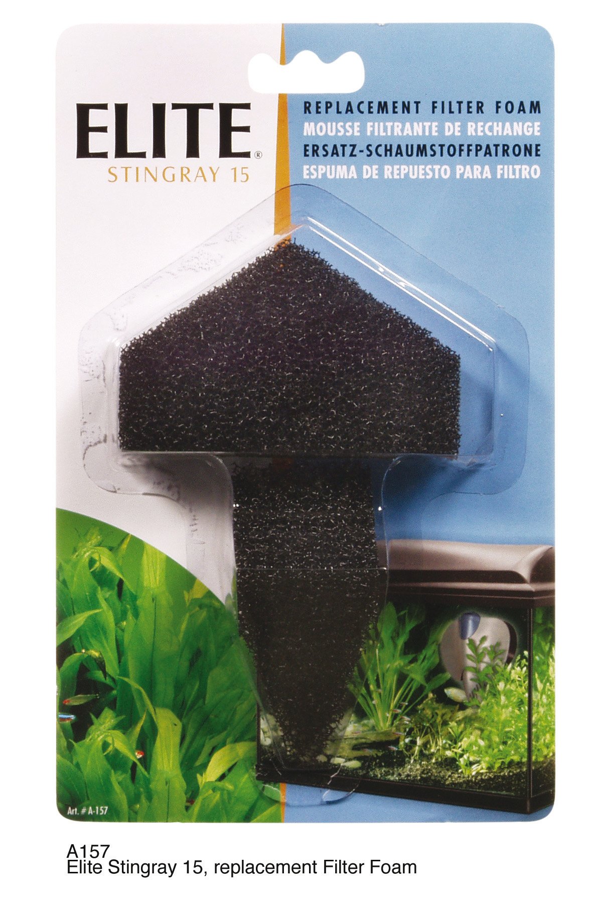 Elite Stingray 15 Filter replacement Foam Filter Pad