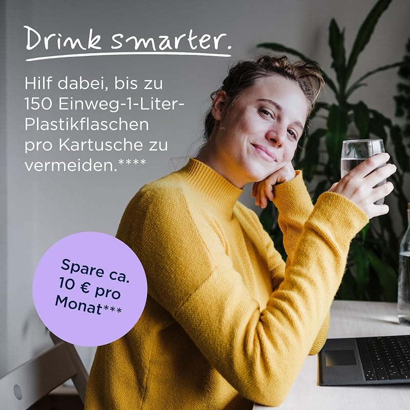 Wasserfilter-Kanne MAXTRA Marella, 3x Pure Performance Kartusche