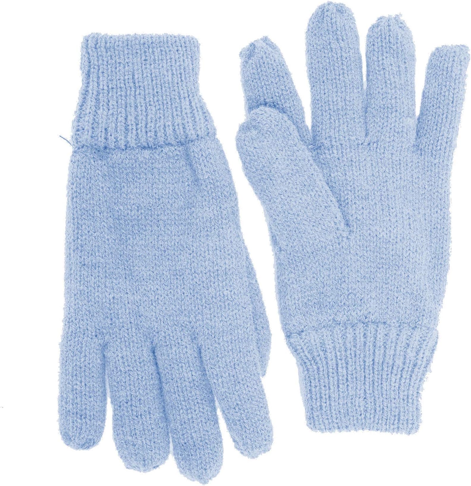 SANREMO Unisex Kids Knitted Fleece Lined Warm Winter Gloves