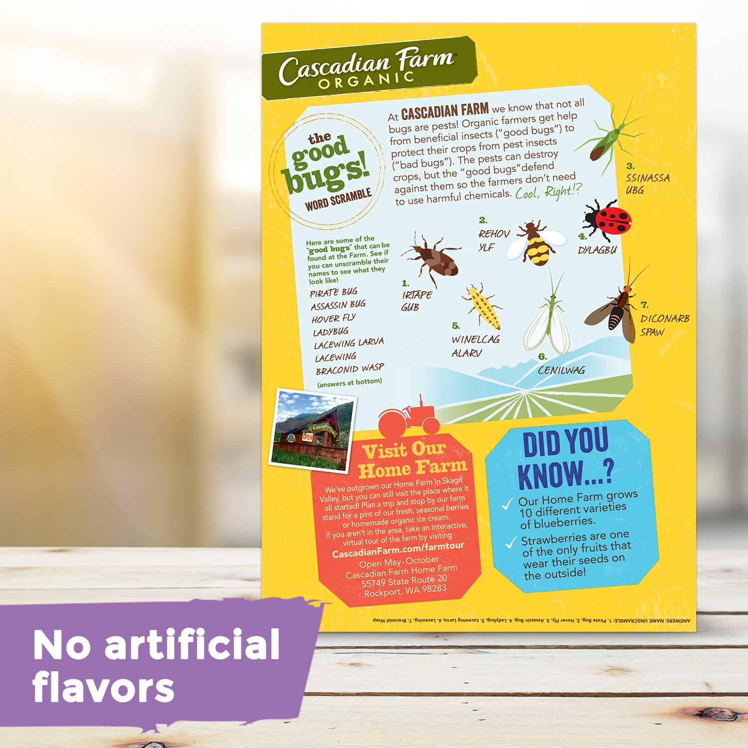 Cascadian Farm Organic Granola, Fruit And Nut Cereal, 13.5 Oz (Pack Of