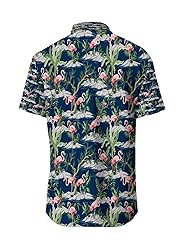 LuckLemocor Tropical Flamingo Men's Hawaiian Shirts