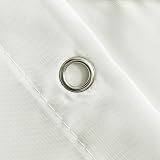 Furlinic Beige Shower Curtain Extra Large 72 x 78 inch with 12 Rings Waterproof view 3