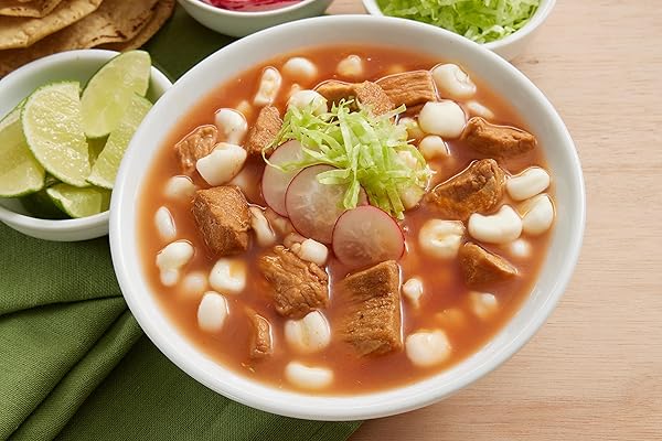 CHATA AUTHENTIC POZOLE SOUP WITH PORK AND HOMINY CORN, 25 OZ, PACK OF 1