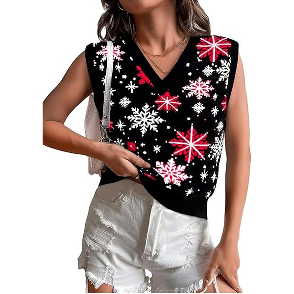 Silly Turtle Sweater Vest Women Casual Sleeveless Crochet Tops