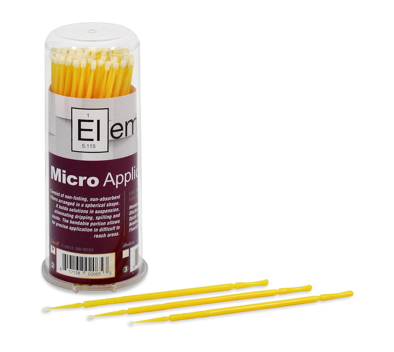 ELEMENT Micro Applicator Brush/Microbrush SMALL TIP