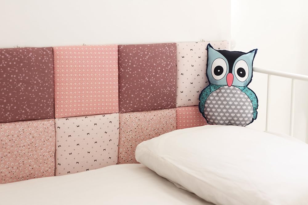 DECORATIVE WALL CUSHIONSFABRIC TILESCustomize it!Choose fabric