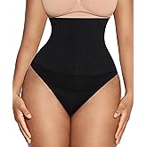 Lover-Beauty Tummy Control Thongs Mid Waist Shapewear for Women Seamless faja body shaper Low Belly Control Panties Underwear