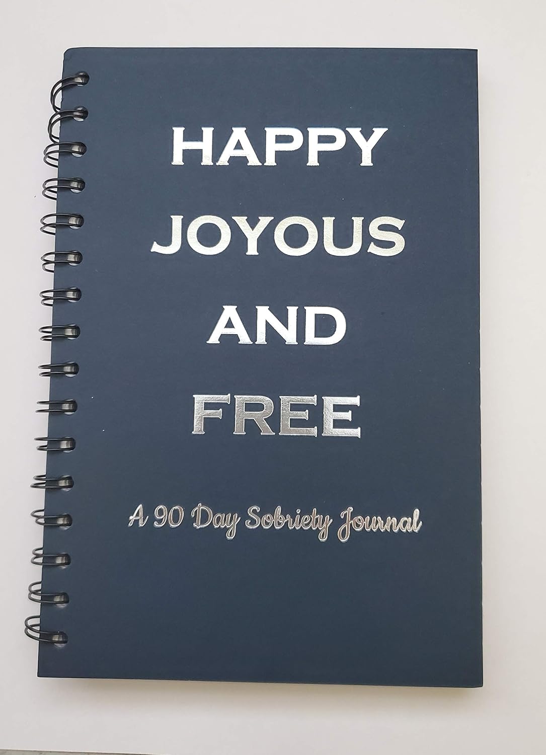 Amazon Com Happy Joyous And Free Gratitude Journal Alcoholics Anonymous 12 Step Program Sobriety Gifts Office Products
