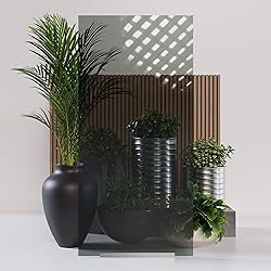 Doors 55 Glass Room Divider Panel and Partition