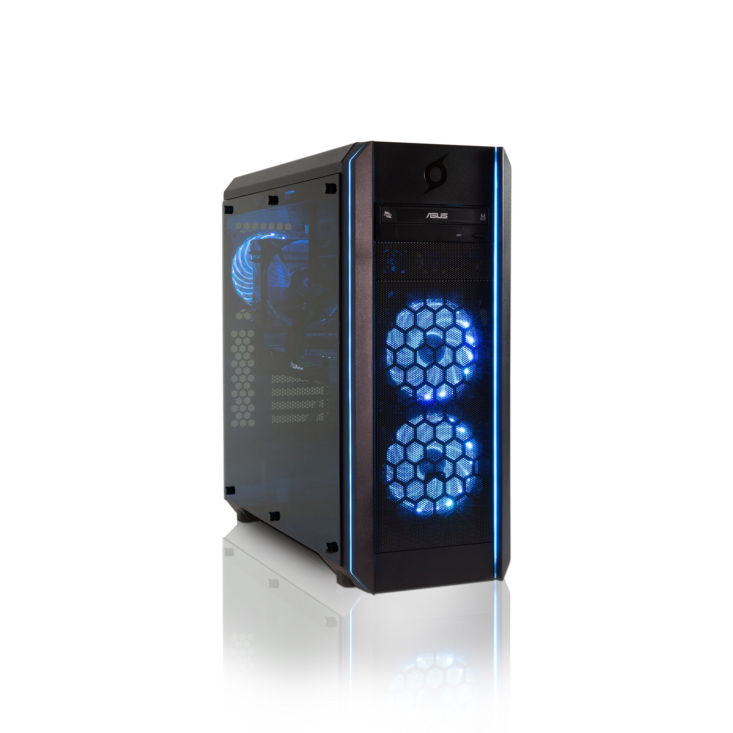 Stormforce Ventus Gaming Desktop PC - (Black) (Intel Core i7 Processor, 16 GB RAM, 2 TB HDD, NVIDIA GTX 1080 Ti 11 GB Graphics, Windows 10 Home)