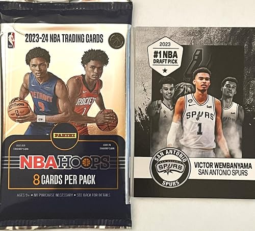 NEW 2023-24 Panini NBA HOOPS Authentic Factory SEALED Basketball