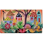 Anna by Anuschka womens 1860 Wallet, Village of Dreams, 4 x 7.5 US