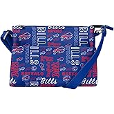 FOCO NFL womens Nfl Team Logo Spirited Style Printed Foldover Tote Crossbody Bag