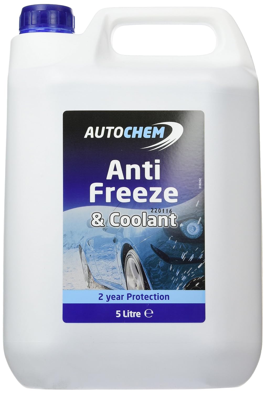 TETROSYL LTD AntiFreeze 5 L Litre Blue Autochem Universal Conentrated