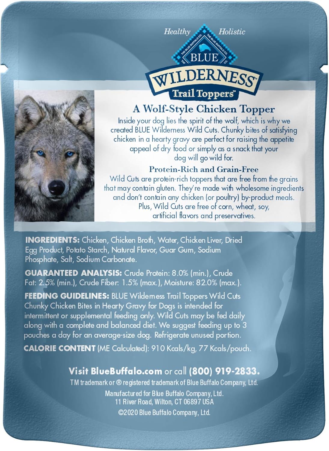 blue buffalo toppers