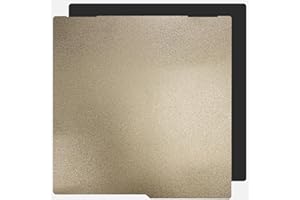 G-HUBBLE Upgrade Kobra 3 Max Combo Build Plate PEI Bed with Magnetic Sticker,430x430mm Double Sided Textured PEI Bed Flexible Spring Steel Flex Plate for Anycubi Kobra 3 Max Combo 3D Printer.