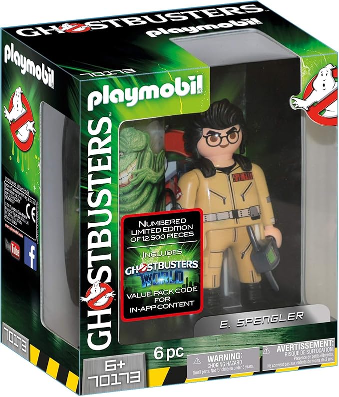 playmobil ghostbusters spengler and ghost