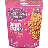 Saffron Road Korean BBQ Crunchy Chickpea Snack, 6oz - Gluten Free, Non-GMO, Halal, Kosher, Vegan