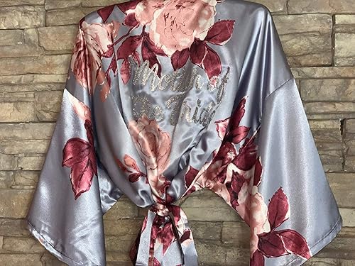 kimono bridal robe