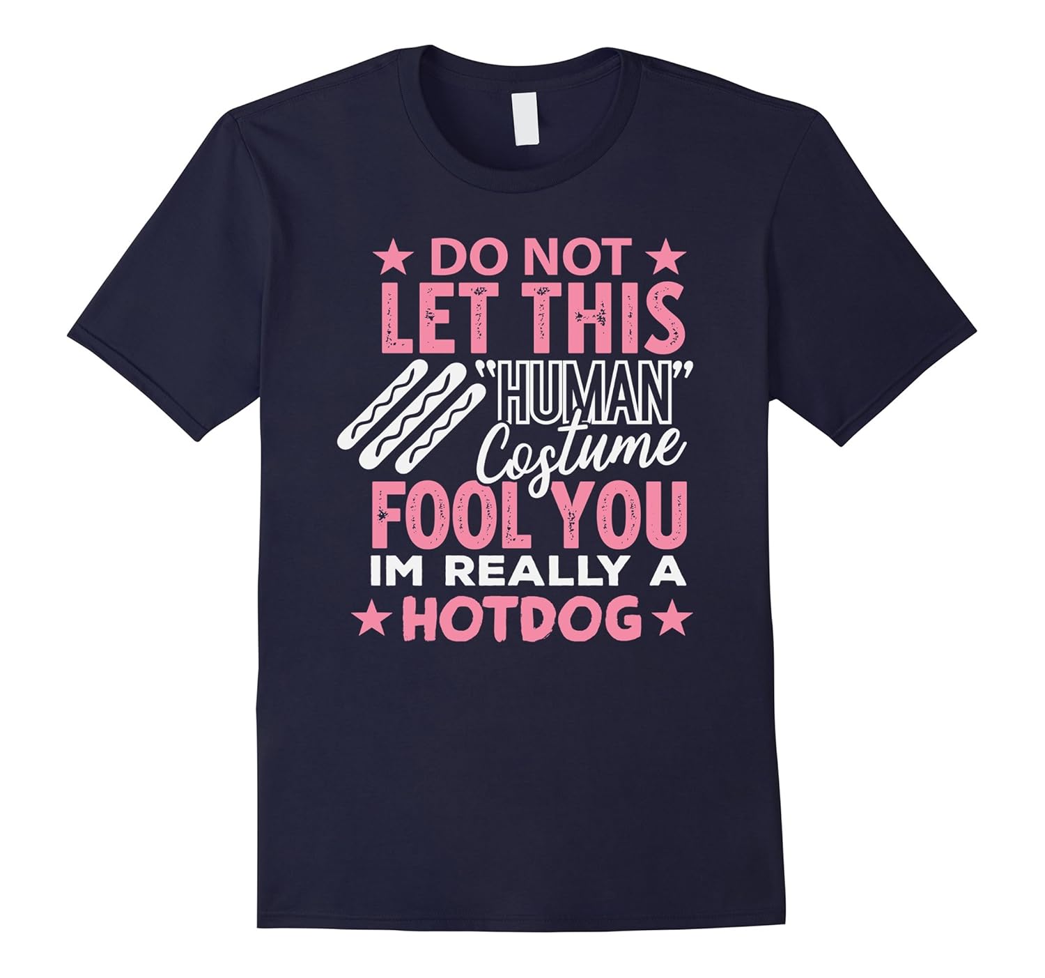 Hotdog Halloween Shirt Human Costume I'm really Hotdog Gift-ANZ