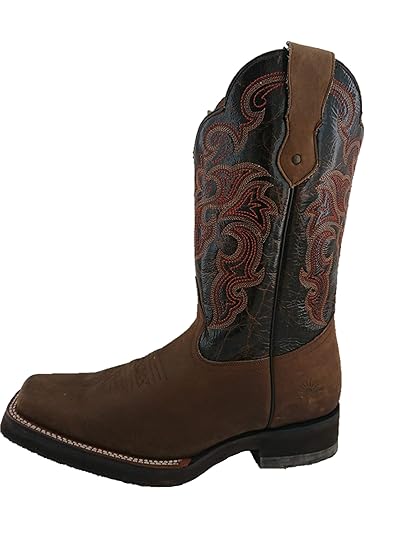 botas vaqueras cafes hombre