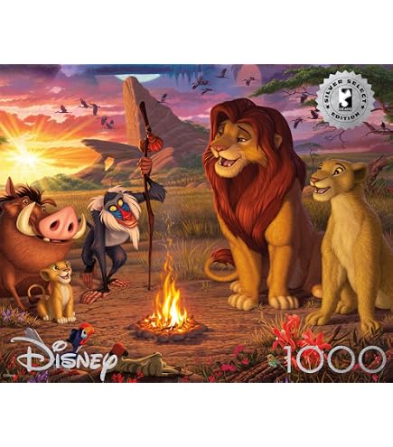 Amazon.com: Ceaco - Disney - The Lion King - 1000 Piece Jigsaw