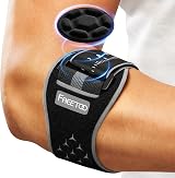 FREETOO Tennis Elbow Support Strap Adjustable with Removable Pad Black