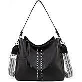 Montana West Medium Hobo Bags for Women Top Handle Satchel Shoulder Purse Bucket Handbag