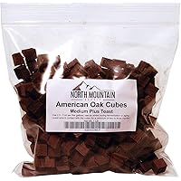 North Mountain Supply - AMPTC-1lb American Oak Cubes (Medium Plus Toast, 1 Pound)