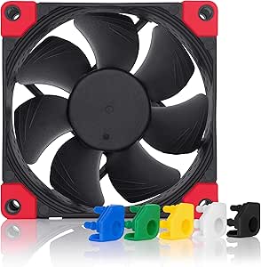 Noctua NF-A8 PWM chromax.black.swap, Premium Quiet Fan, 4-Pin (80mm, Black)