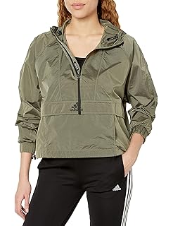 adidas cropped windbreaker jacket
