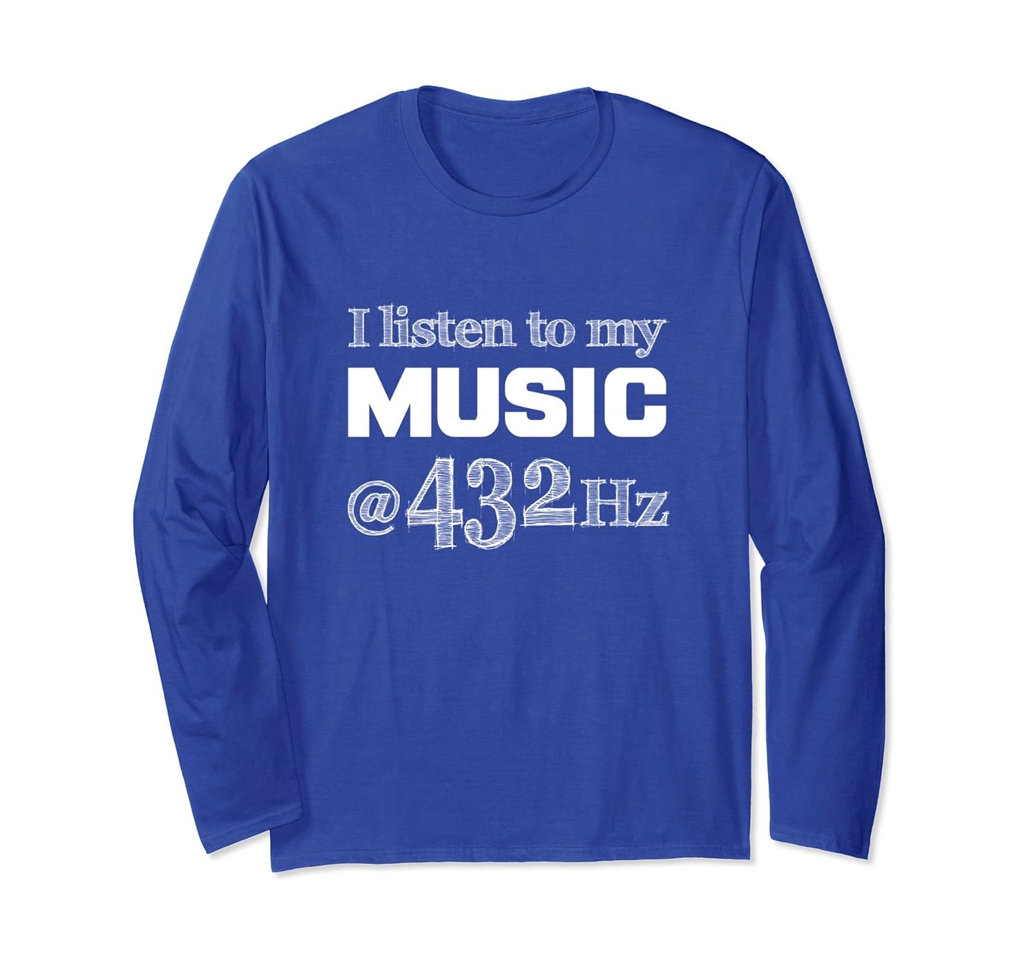 432 Hz Sound Music Long Sleeve T-shirt-anz