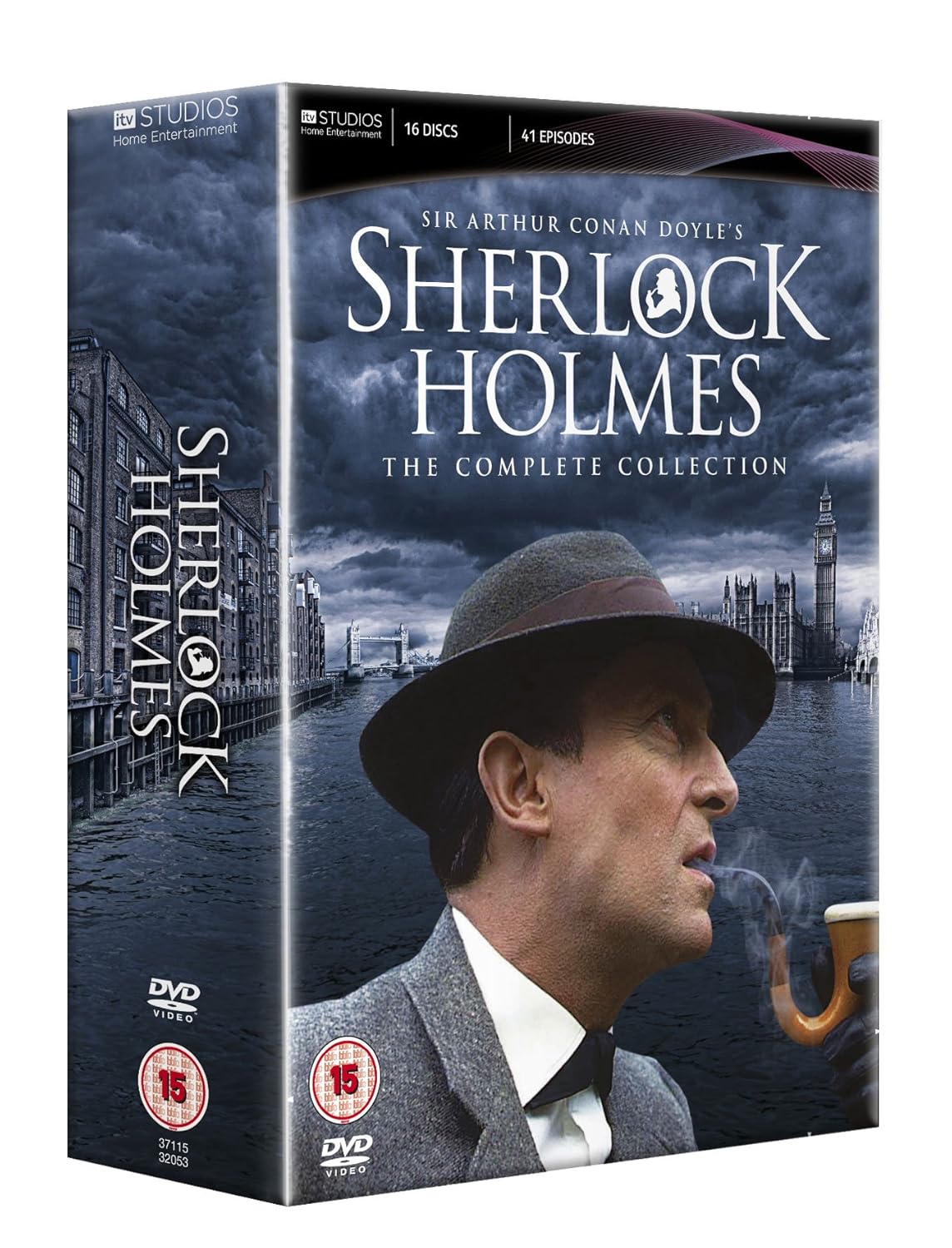 Amazon Com Sherlock Holmes Complete Collection The Adventures Of Sherlock Holmes The Case Book Of Sherlock Holmes The Return Of Sherlock Holmes Region 2 Edward Hardwicke Jeremy Brett David Burke Rosalie Williams Alan