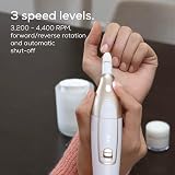 Beurer MP64UK Cordless Manicure Pedicure Set 10 Attachments USB Charge LED view 4